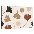 Autumn Ginkgo Pattern Wall Art