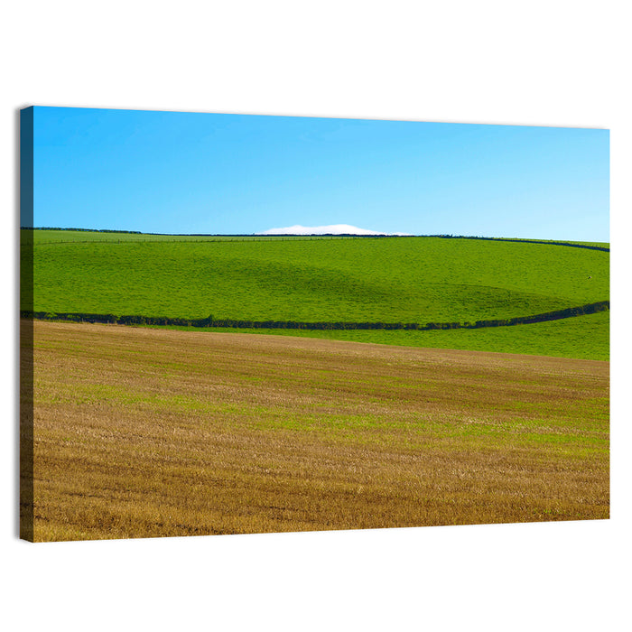 Cardross Hills, Scotland Wall Art as a canvas print