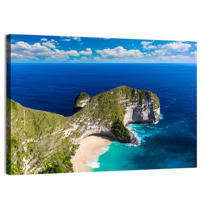 Kelingking Beach In Bali Indonesia Wall Art