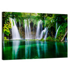 Plitvice Lakes Waterfalls Wall Art