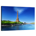 Seine and Eiffel Tower, Paris Wall Art
