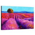 Impressionist Lavender Field Wall Art
