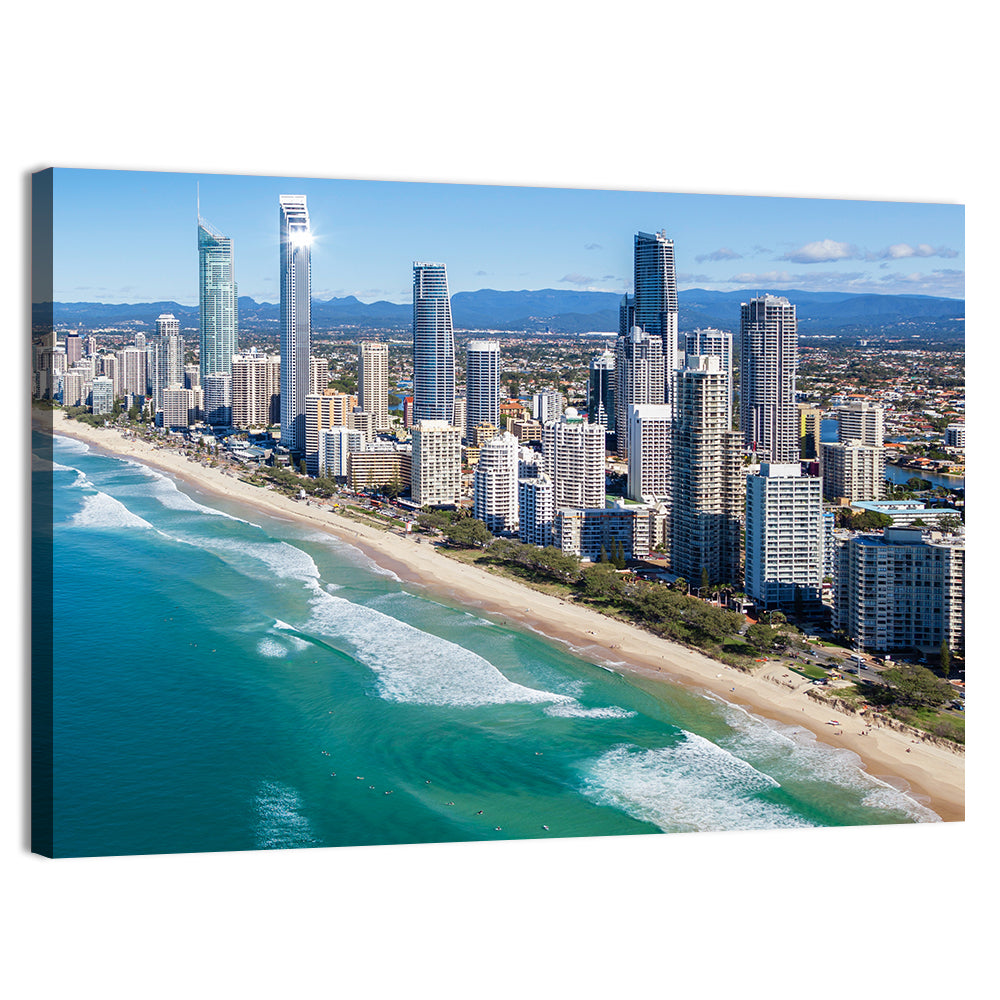 Surfers Paradise Skyline, Gold Coast Wall Art