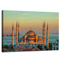 Sultan Ahmed Mosque at Sunset Wall Art