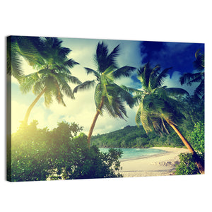 Takamaka Beach Sunset Wall Art