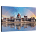 Budapest Parliament Reflection Wall Art