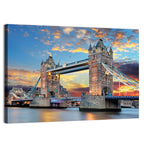 Tower Bridge at Sunset Wall Art
