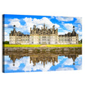 Château De Chambord Reflection Wall Art