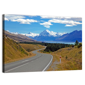 Path Towards Mount Cook Wall Art