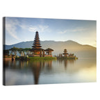 Ulun Danu Beratan Temple at Sunrise Wall Art