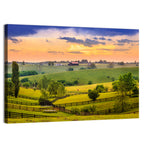 Kentucky Farm at Dusk Wall Art