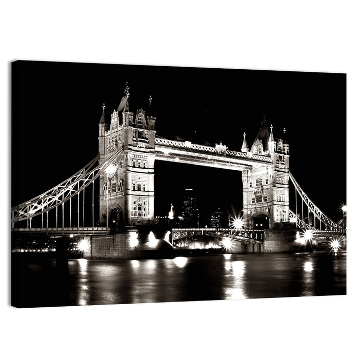 London Tower Bridge Wall Art as a canvas print