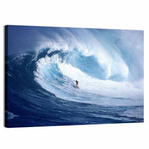 Wave Surfing Wall Art