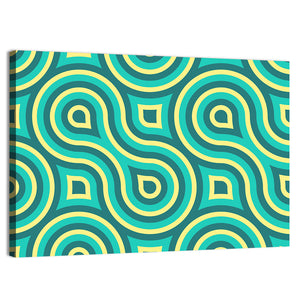 Retro Seamless Pattern Wall Art