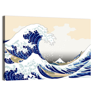 Hokusai Wave Artwork Wall Art