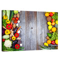 Fresh Vegetables and Fruit Wall Art