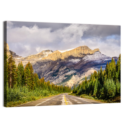 Road On Icefields Parkway Wall Art
