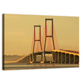 Suramadu Bridge at Golden Hour Wall Art