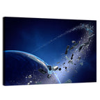 Orbital Debris Around Earth Wall Art