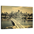 Warsaw Bird's-eye View Wall Art