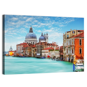 Grand Canal & Basilica Santa Maria della Salute Wall Art