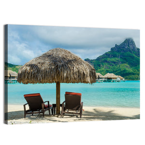 Tropical Island Of Bora Bora Wall Art