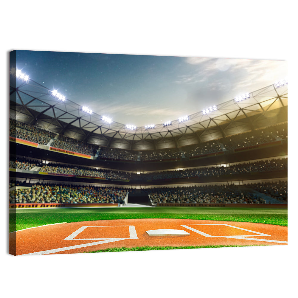 Home Plate at Grand Arena Wall Art
