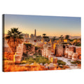 Karnak Temple at Golden Dusk Wall Art