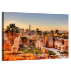 Karnak Temple at Golden Dusk Wall Art