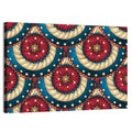 Tessellated Fish Scale Pattern Wall Art