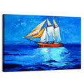 Sailboat at Golden Hour Wall Art