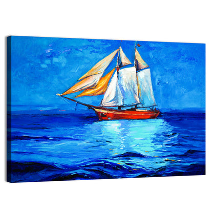 Sail Ship & Sea Artwork Wall Art