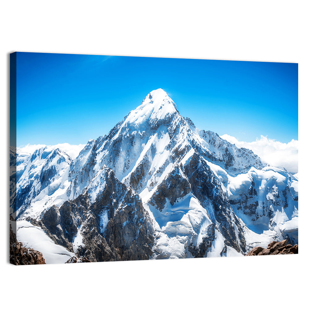 Mount Everest Peak Wall Art, canvas print, landscape