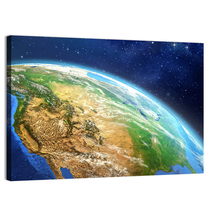Face of the Earth Wall Art