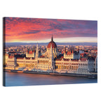 Hungarian Parliament at Dawn Wall Art
