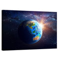 Asia and Australia from Space Wall Art