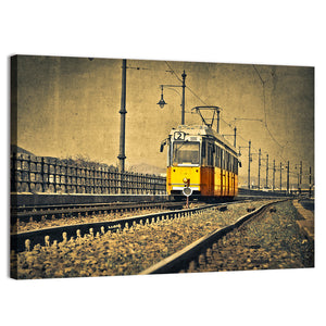 The Tram On Track Wall Art