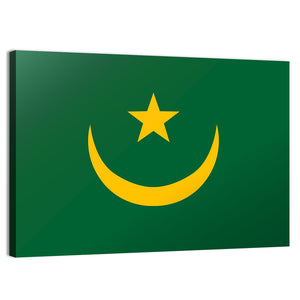 Flag Of Mauritania Wall Art