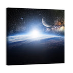Sunrise Over Earth from Space Wall Art