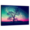 Cosmic Tree Landscape Wall Art