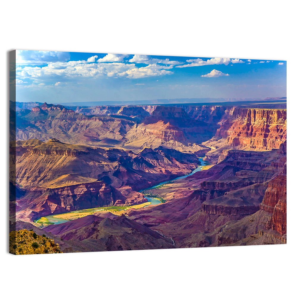 Grand Canyon Sunrise Over Colorado River Wall Art, canvas print, landscape