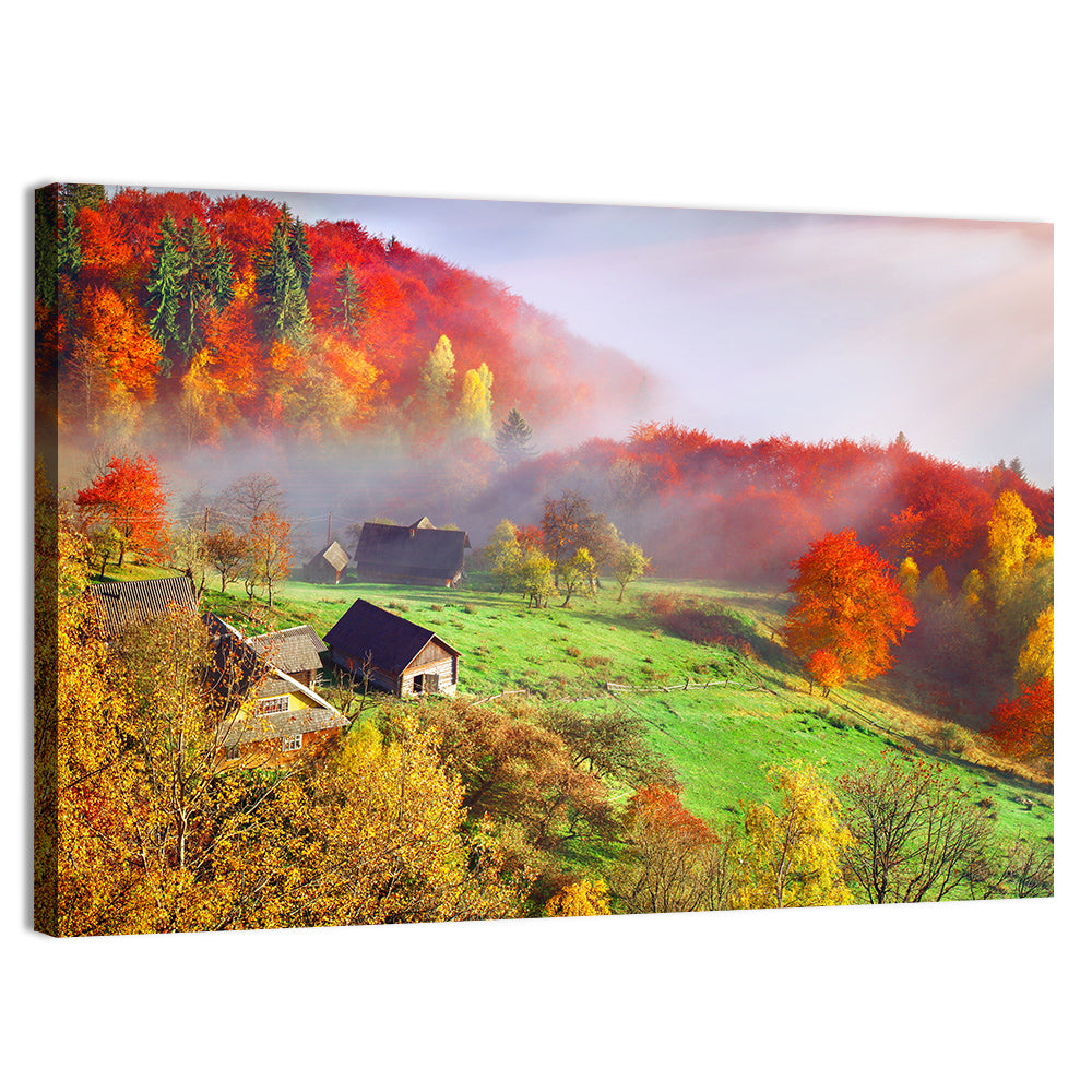 Carpathian Mountains Landscape Wall Art