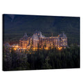Fairmont Banff Springs at Dusk Wall Art