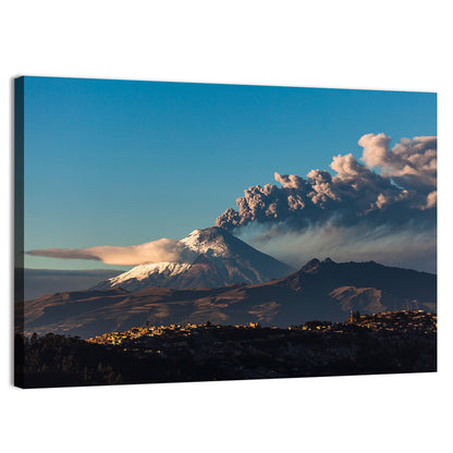 Cotopaxi Volcano Eruption Ecuador Wall Art