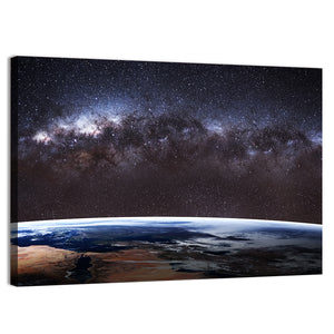 Earth From Space Wall Art