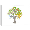 Minimalist Four Seasons Tree Wall Art