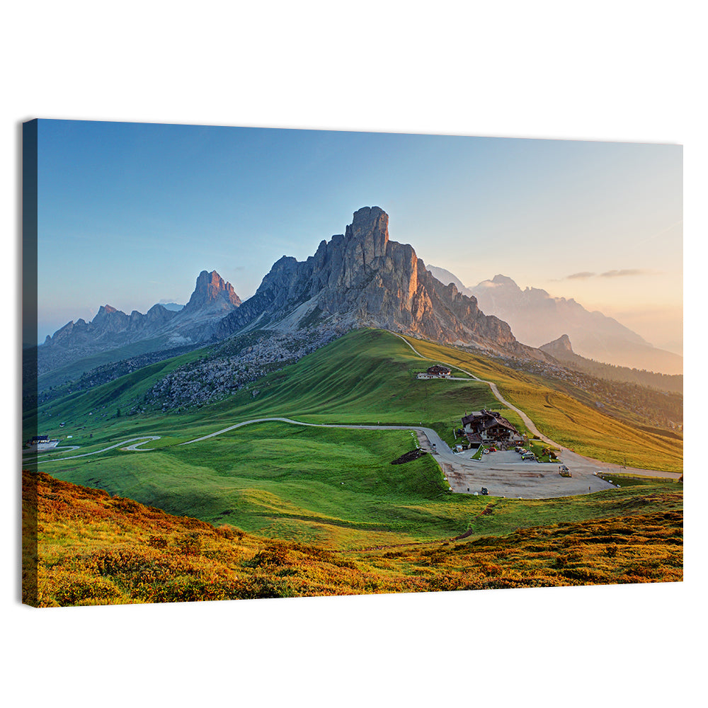 Passo Giau Dolomites Valley Wall Art