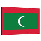 Maldives Flag Wall Art