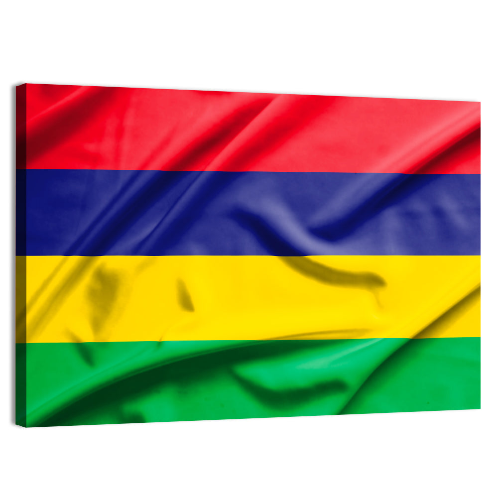 Mauritius National Flag Wall Art