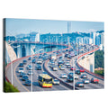 Xiamen Bridge Traffic Closeup Wall Art